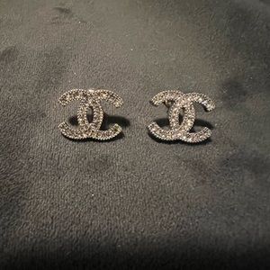 Chanel Medium CC Earring Studs